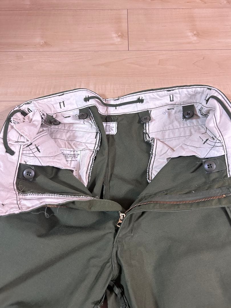 実物 USED 米軍 M-65 フィールドカーゴパンツ M-R 74年製