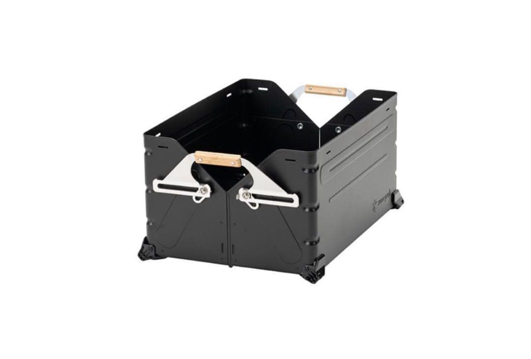 新品 限定 peak スノーピーク シェルフコンテナ 50 ブラック