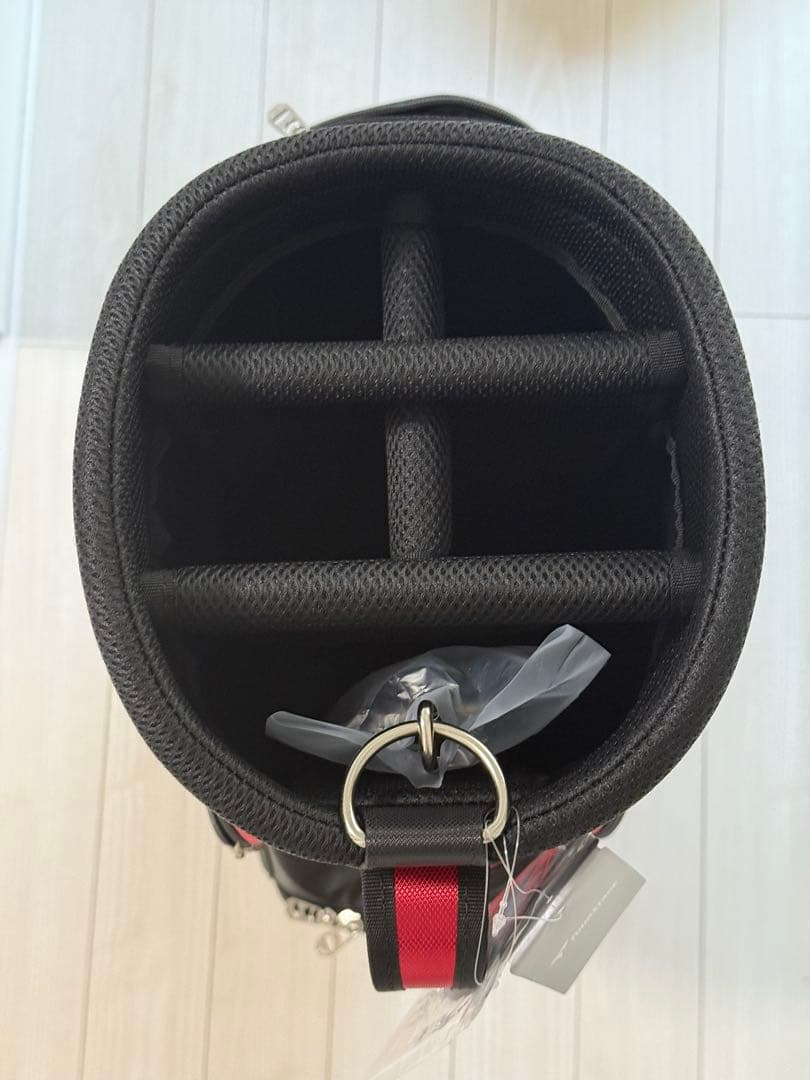 TOURSTAGE ゴルフバッグ レッド×ブラック