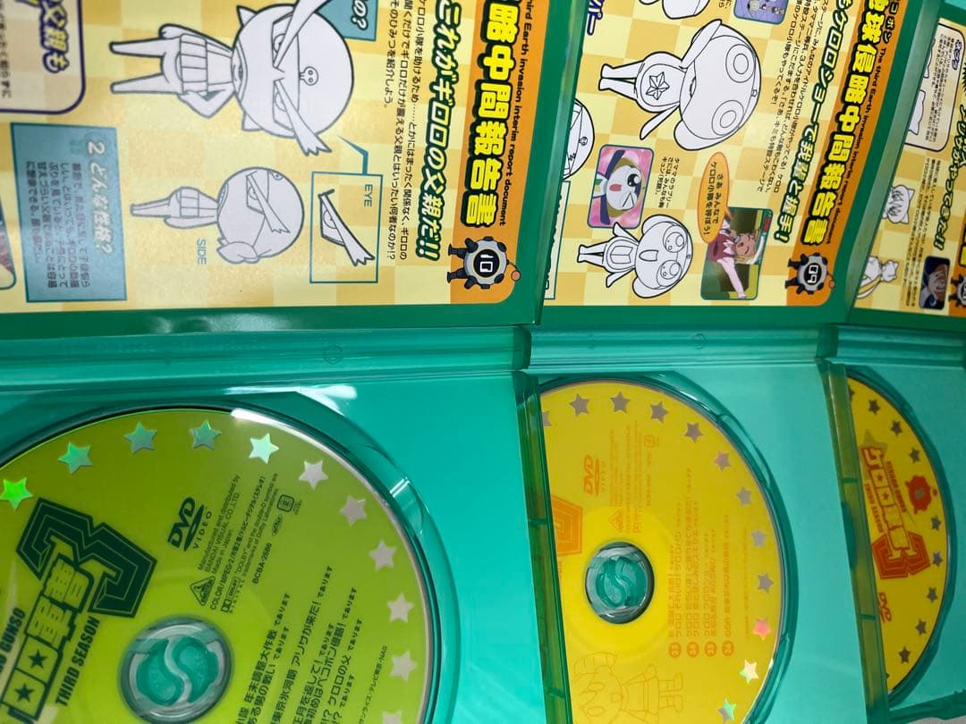 ケロロ軍曹　DVD box付きセット