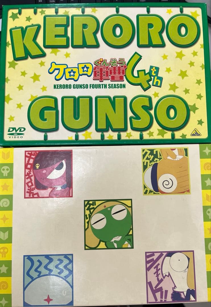 ケロロ軍曹　DVD box付きセット