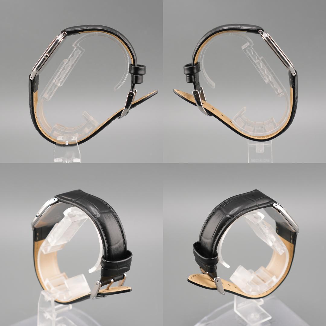 稼働 SEIKO CREDOR スクエア 腕時計 新品電池 新品ベルト クォーツ