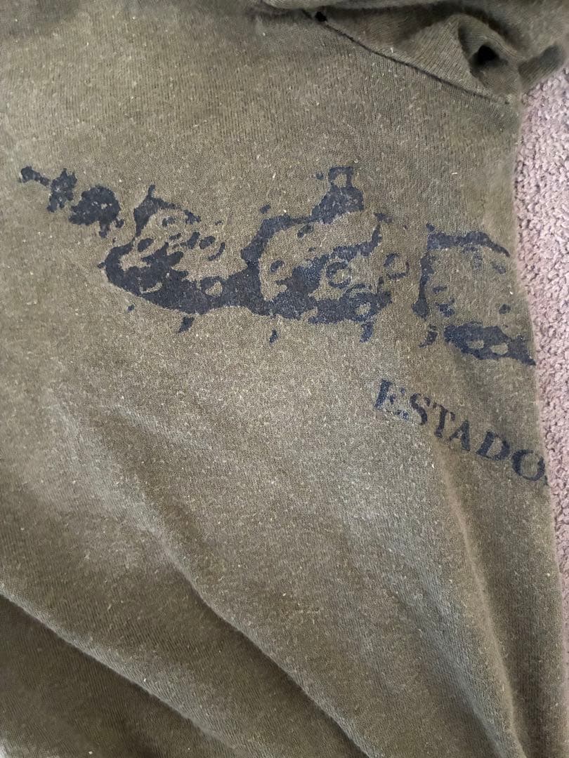 IF SIX WAS NINE オリーブ色 長袖カットソー