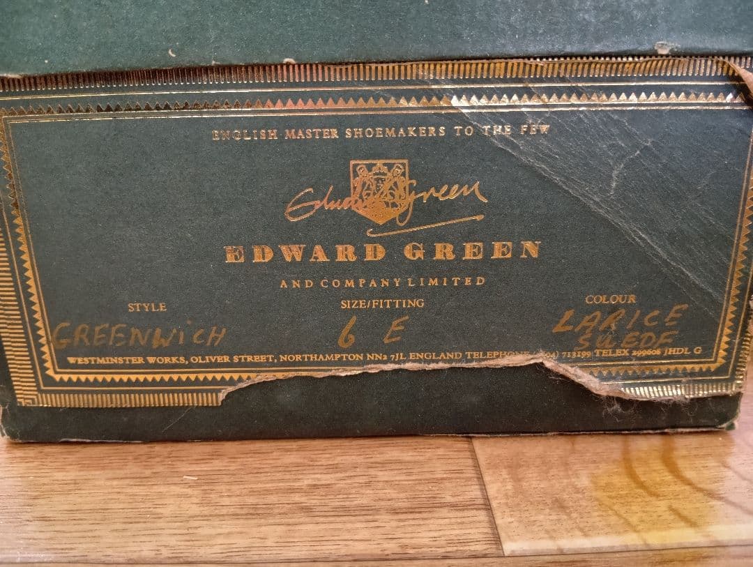 あ*ふ様 【デッドストック】旧工場製エドワードグリーン スエードタッセルローファ