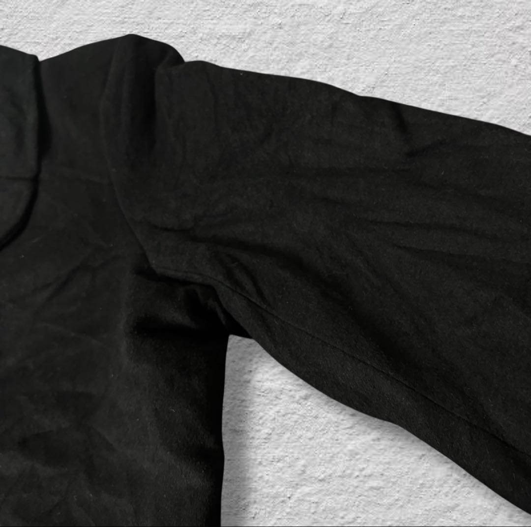 ラルフローレンピーコートデッドストック90sブラックvintage古着ウールL