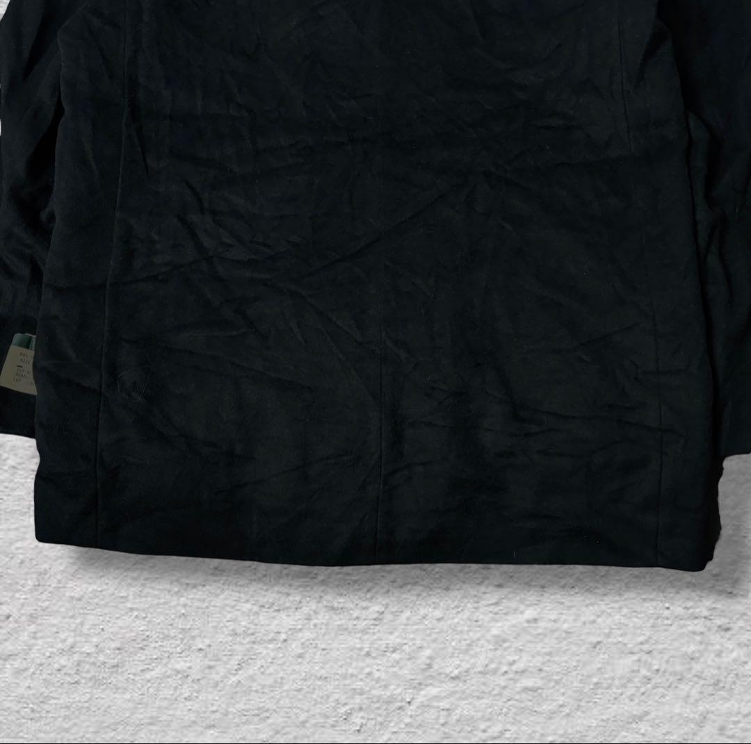 ラルフローレンピーコートデッドストック90sブラックvintage古着ウールL