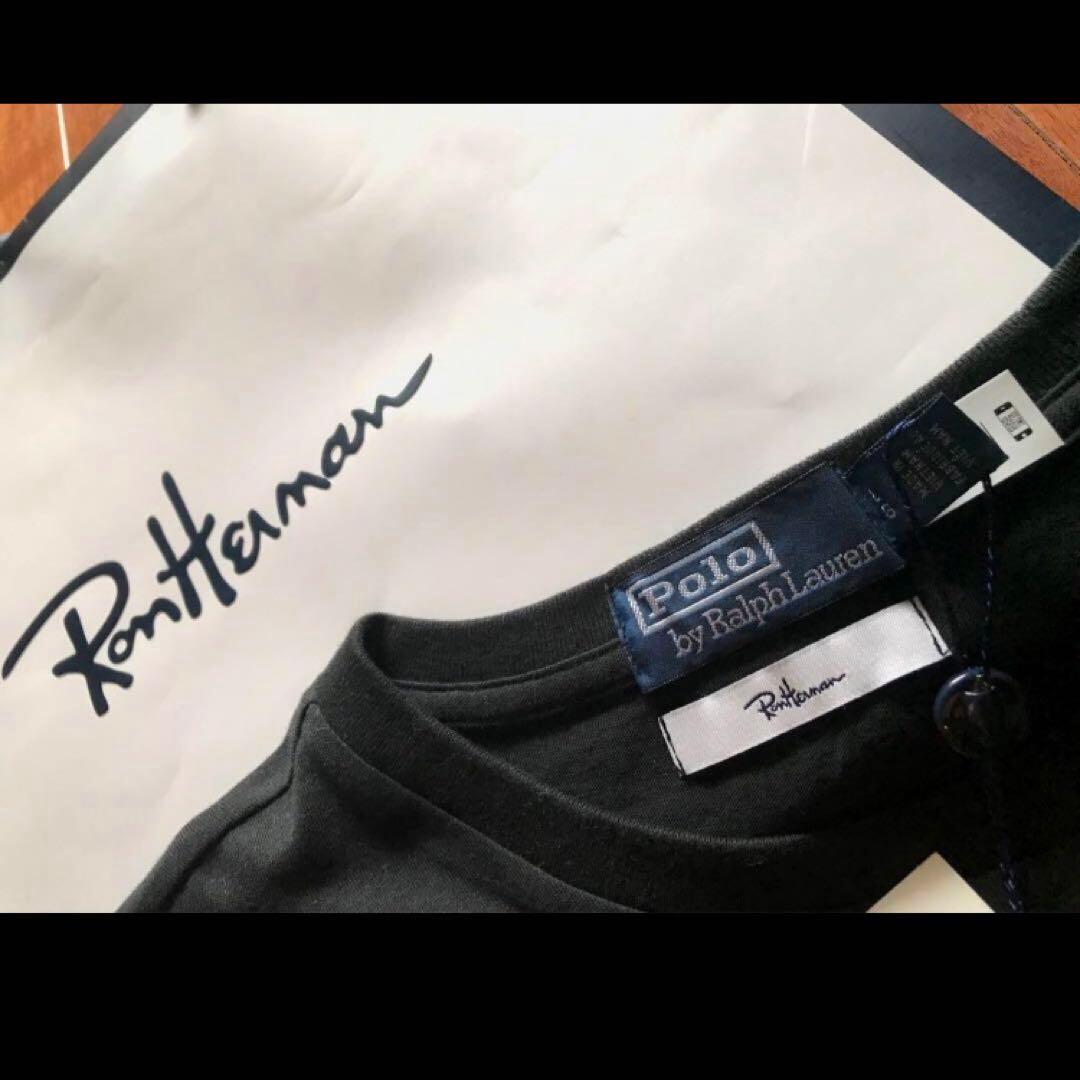 完売品 RonHerman ロンハーマン ポロラルフローレン ブラック3点セット