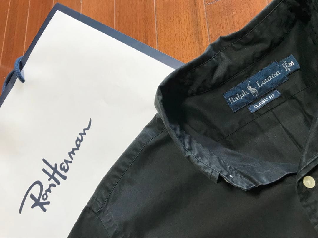 完売品 RonHerman ロンハーマン ポロラルフローレン ブラック3点セット