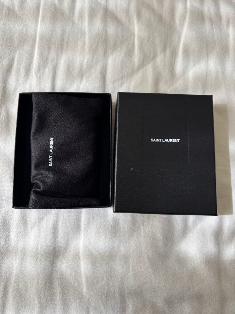 〈新品未使用品〉SAINT LAURENT マネークリップ シルバー