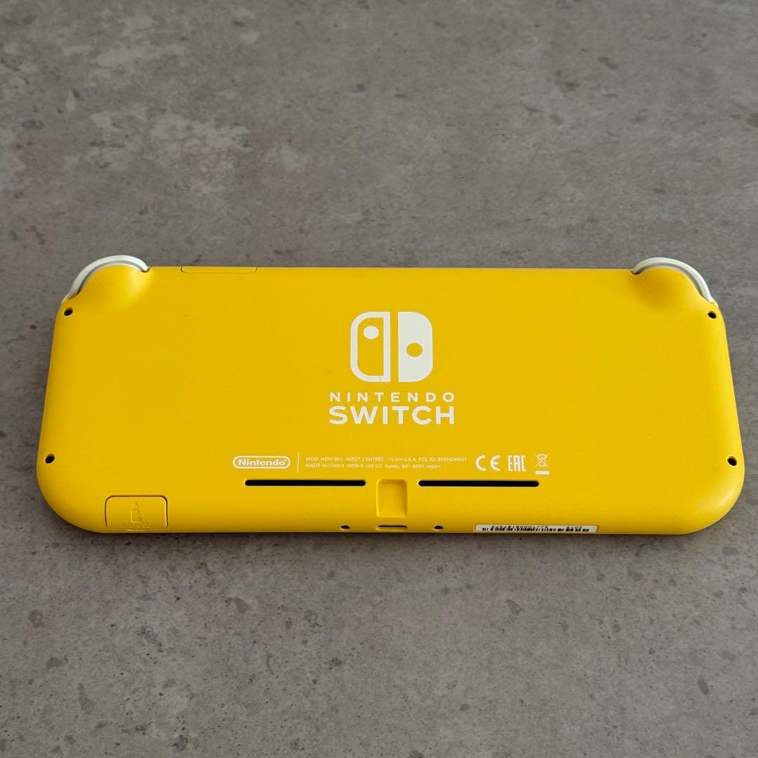 Nintendo Switch Lite イエロー 本体+ACアダプター(箱無)