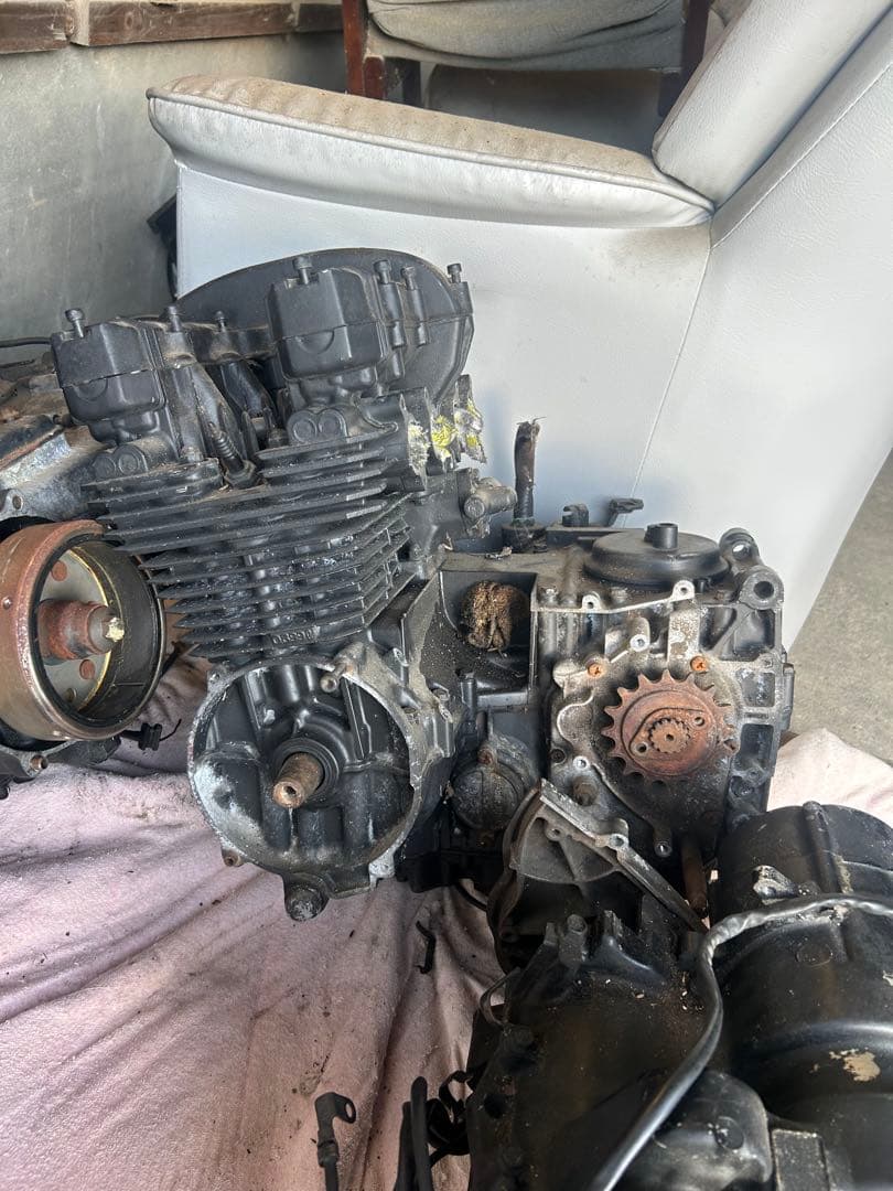 koo yama　z400gp エンジン　2機