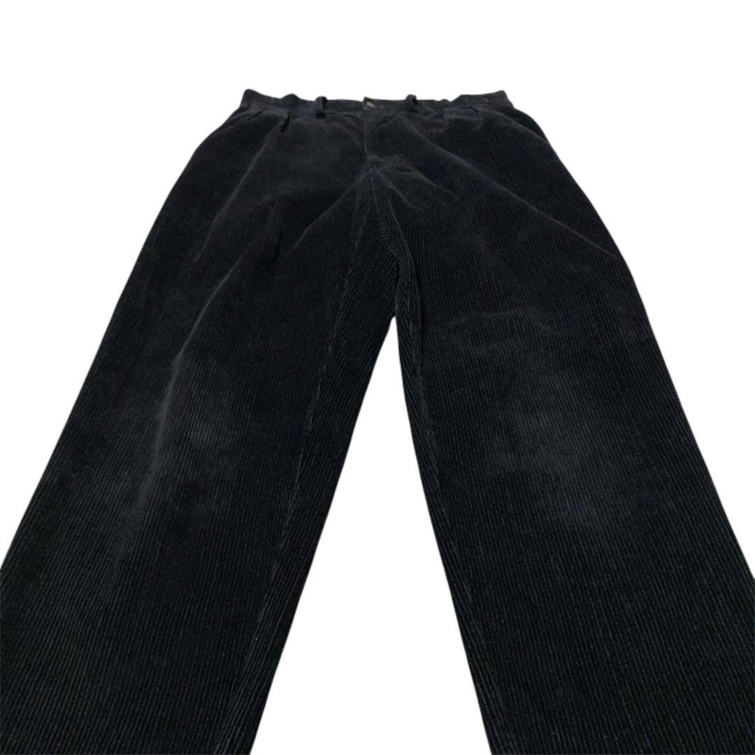 当日発送フォロー割　初期タグ　USA製　ポロチノ　コーデュロイ　ブラック