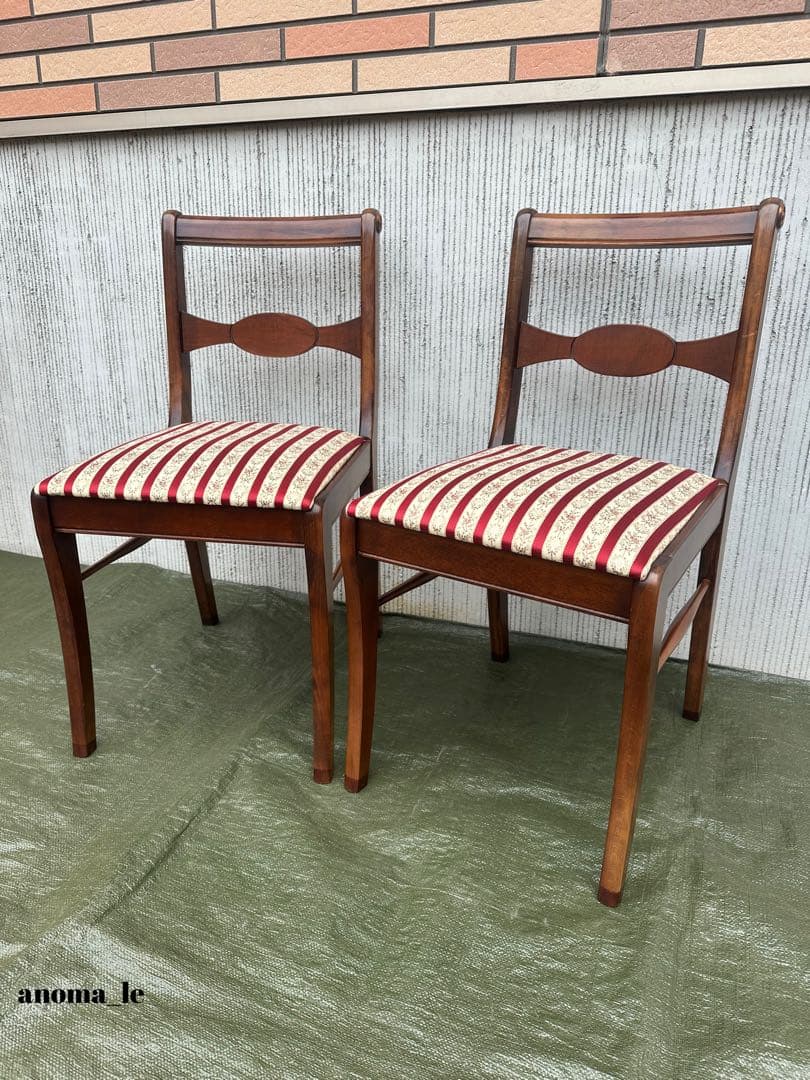 【ダイニングチェア】神戸洋家具　メープル不二家　クラシックモダン◎