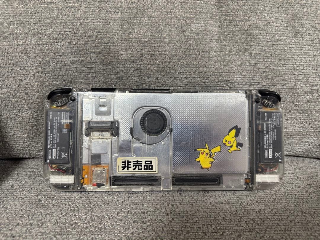 Nintendo Switch 本体 ジョイコン スケルトン カスタム