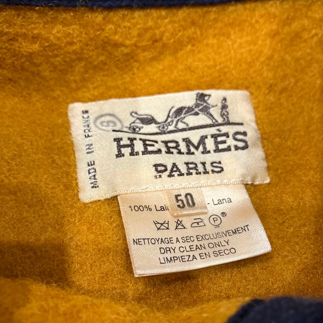 〈希少〉HERMES エルメス ロカバール メンズコート サイズ50