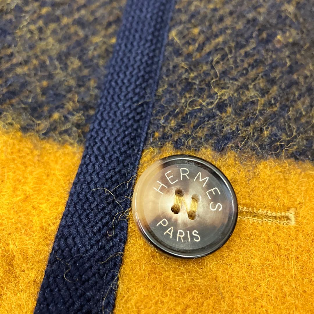 〈希少〉HERMES エルメス ロカバール メンズコート サイズ50