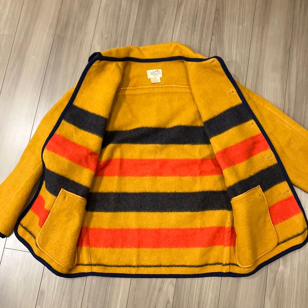 〈希少〉HERMES エルメス ロカバール メンズコート サイズ50