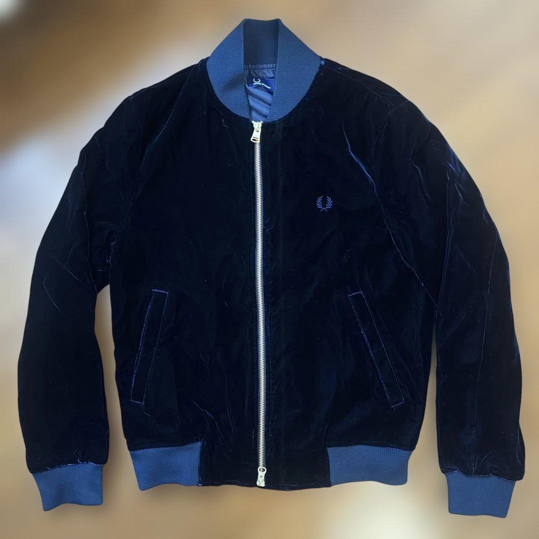 激レア 定価19,800円 フレッドペリー ベロア トラックジャケット