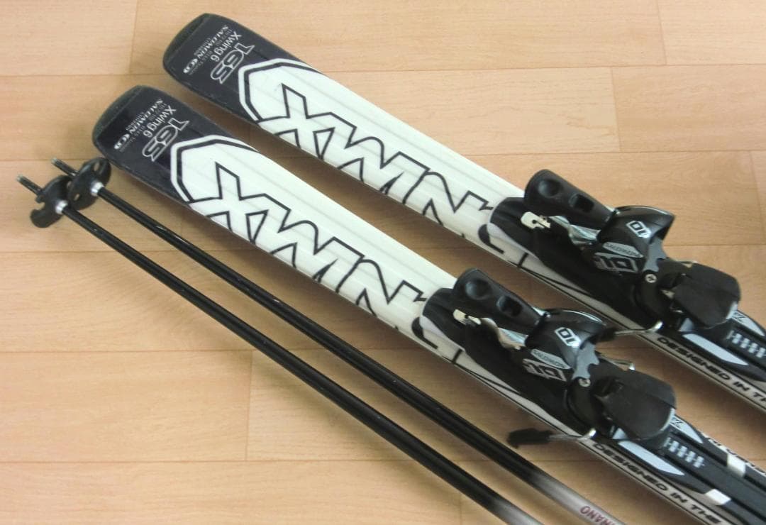 ■■11月限定■送料無料■サロモンメンズスキー4点セット165/27-27.5■