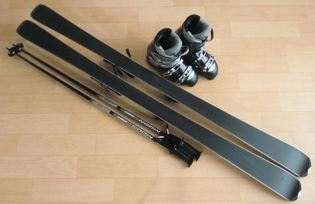 ■■11月限定■送料無料■サロモンメンズスキー4点セット165/27-27.5■