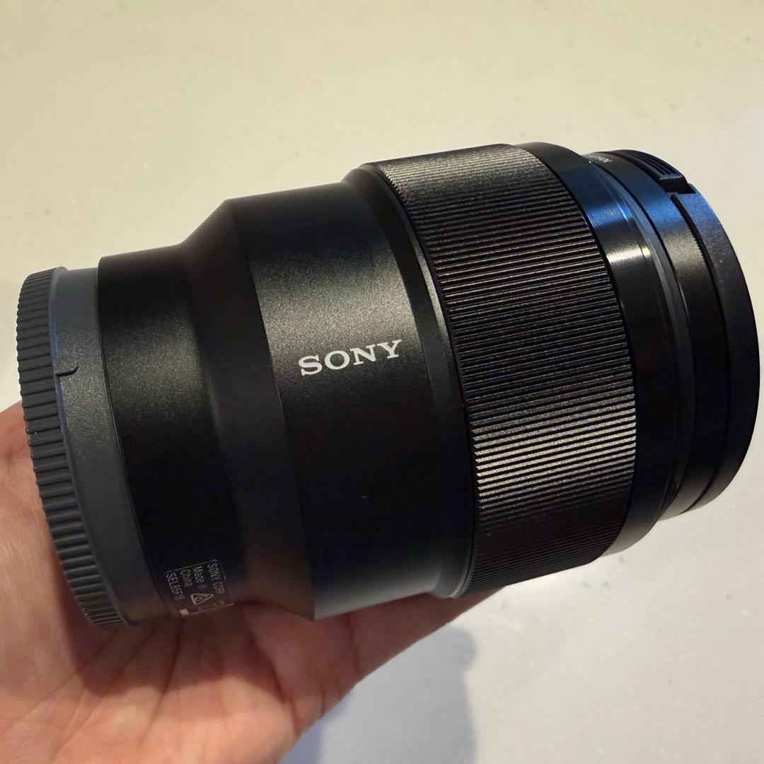美品 SONY SEL85F18 FE 85mm F1.8 単焦点レンズ