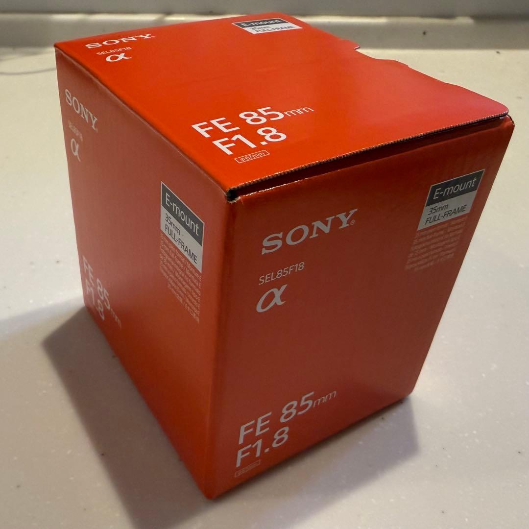 美品 SONY SEL85F18 FE 85mm F1.8 単焦点レンズ