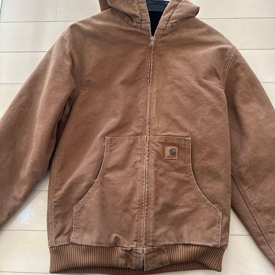Carhartt フード付きジャケットブラウン