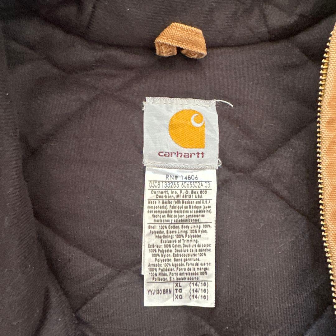 Carhartt フード付きジャケットブラウン