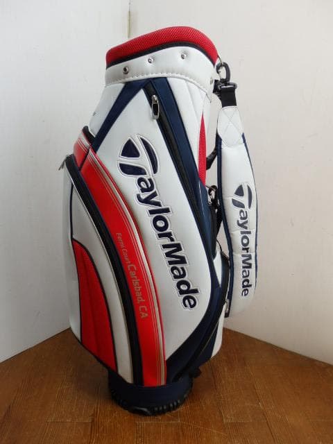 状態良好：人気のテーラーメイドキャディバッグ