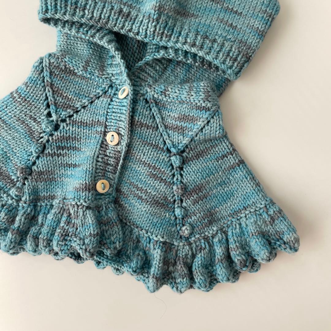 t*m様 【misha&puff】Ruffle Capelet Lake 4-6