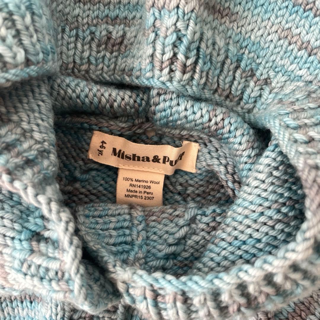 t*m様 【misha&puff】Ruffle Capelet Lake 4-6