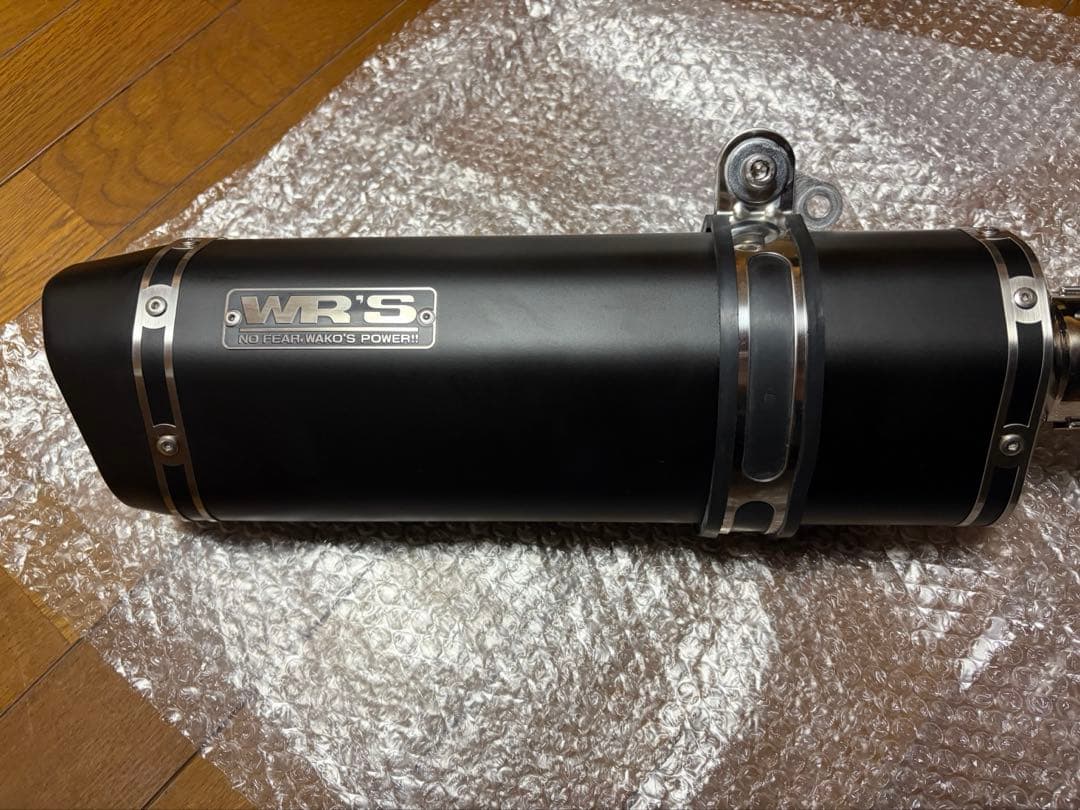 WR'S JMCAリヤエキゾーストSS-OVAL ロングタイプ nc65