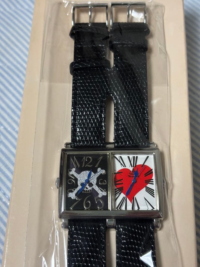 超美品viviennewestwood☆ダブルフェイス腕時計☆ヴィヴィアン
