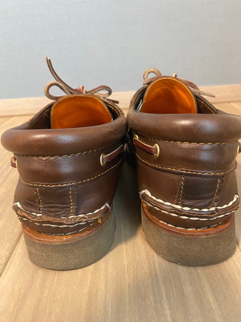 Timberland ブラウン モカシン　デッキシューズ　革靴