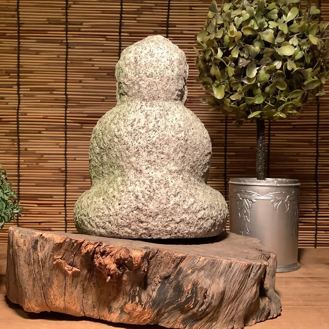 大正期・本師本仏「石仏・阿弥陀如来坐像」本願他力・他力本願・仏説無量寿経