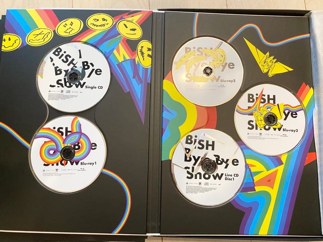 [Bish]CD +Bluray +LIVECD +写真集Bye ByeShow