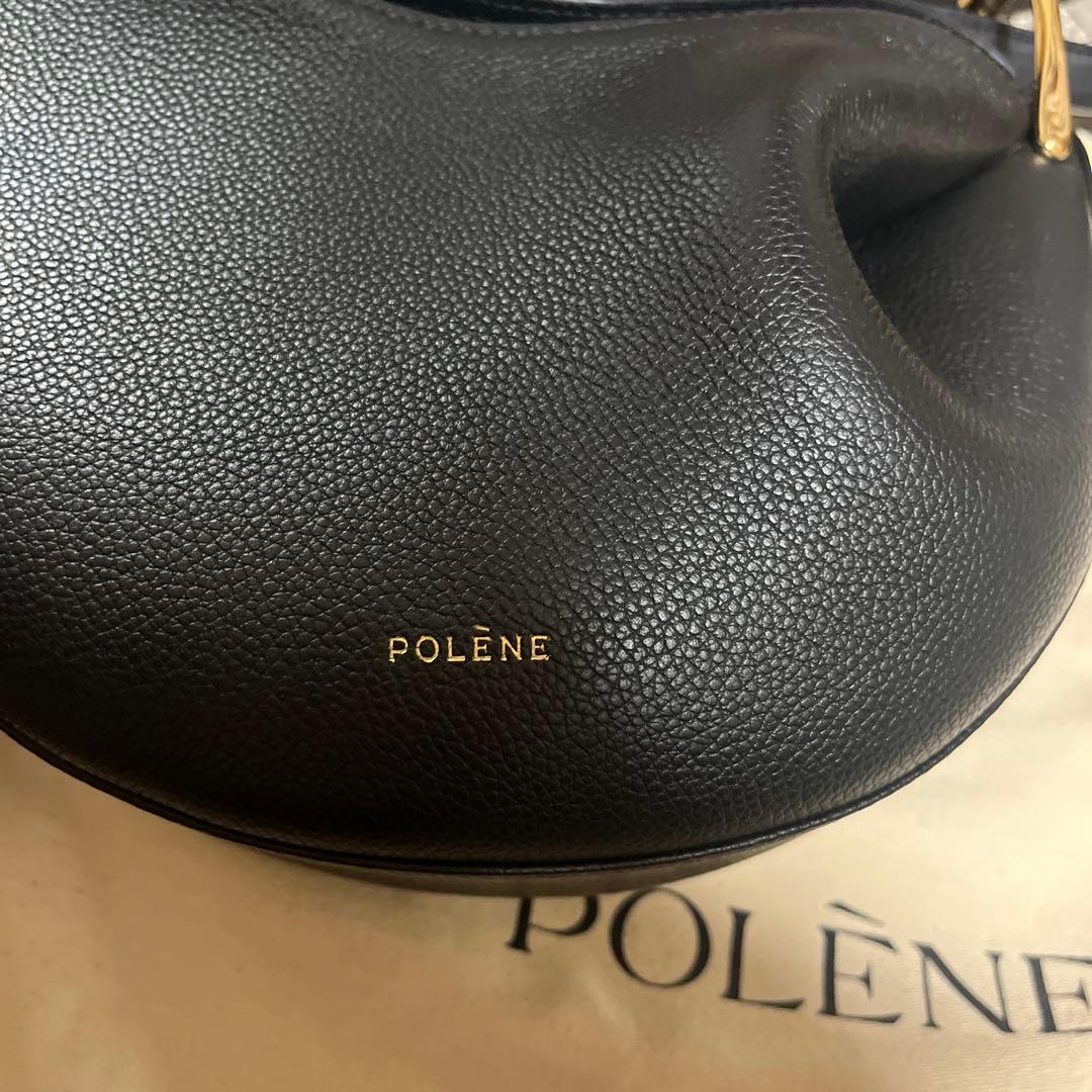 【美品】正規品☆ POLÈNE ショルダーバッグ tonca ブラック