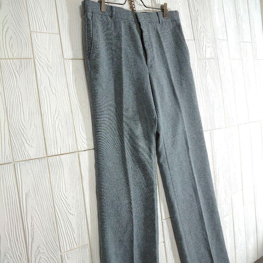 リーバイス アクションスラックス W33相当 グレー セミフレア ヴィンテージ