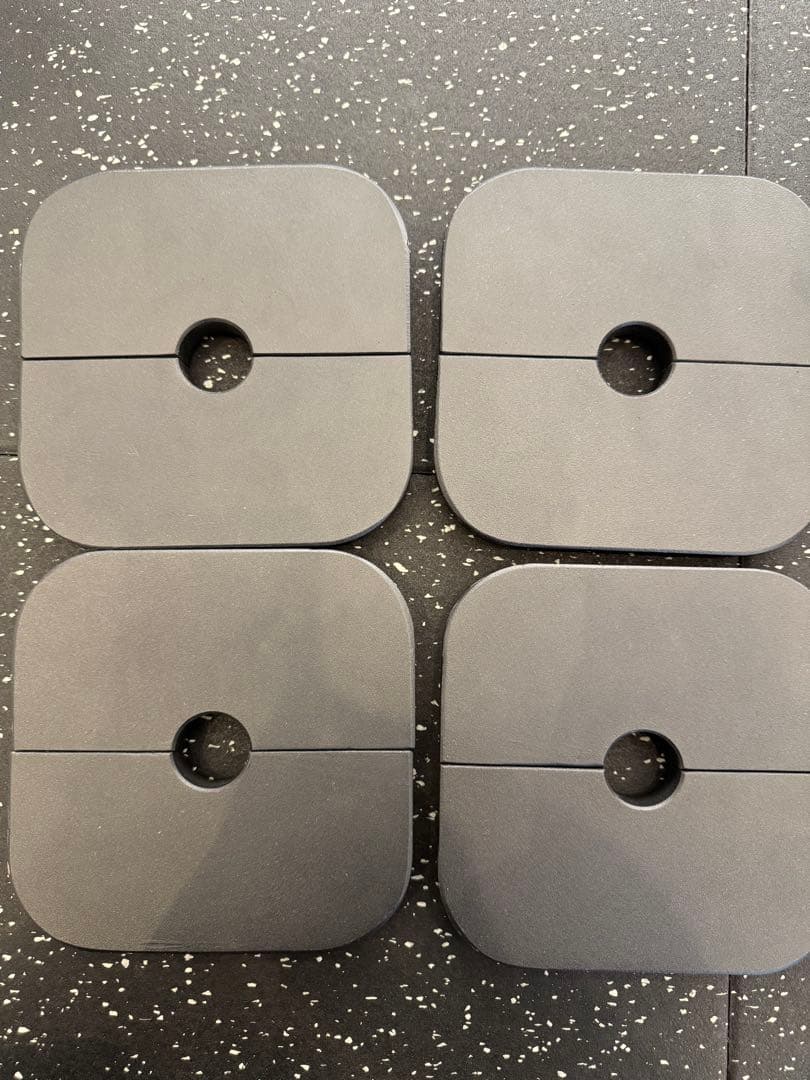 クイックロックダンベル用ヘビーハンドルプレートキット（7.5ポンド×4枚)