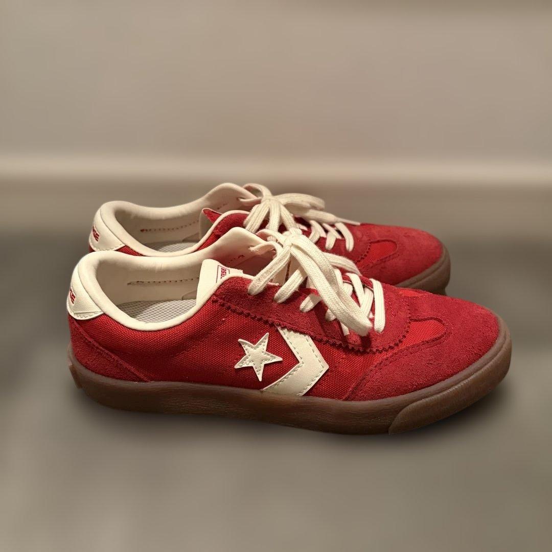 CONVERSE 1SE198 レッド スエード スニーカー