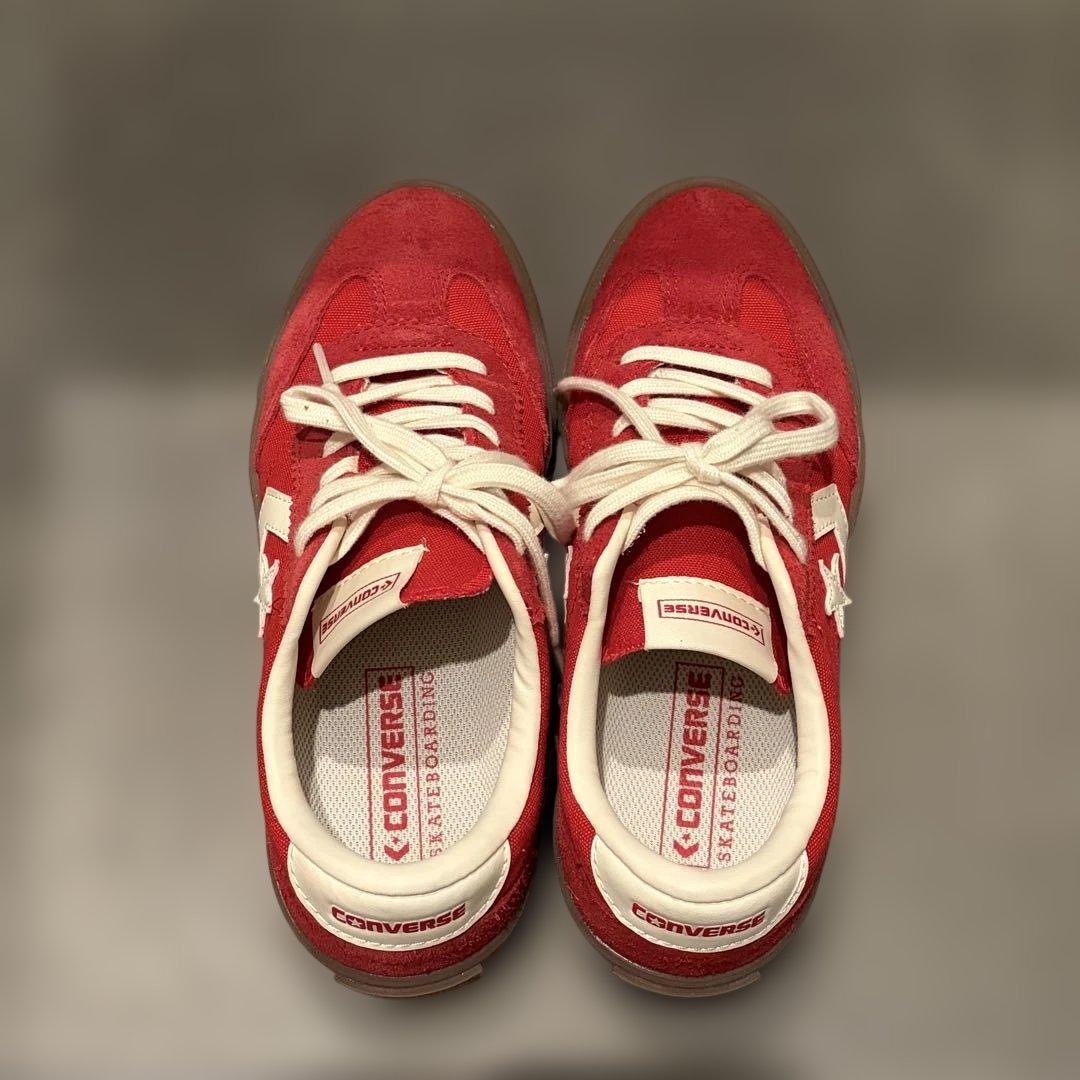 CONVERSE 1SE198 レッド スエード スニーカー