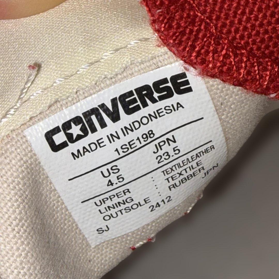 CONVERSE 1SE198 レッド スエード スニーカー