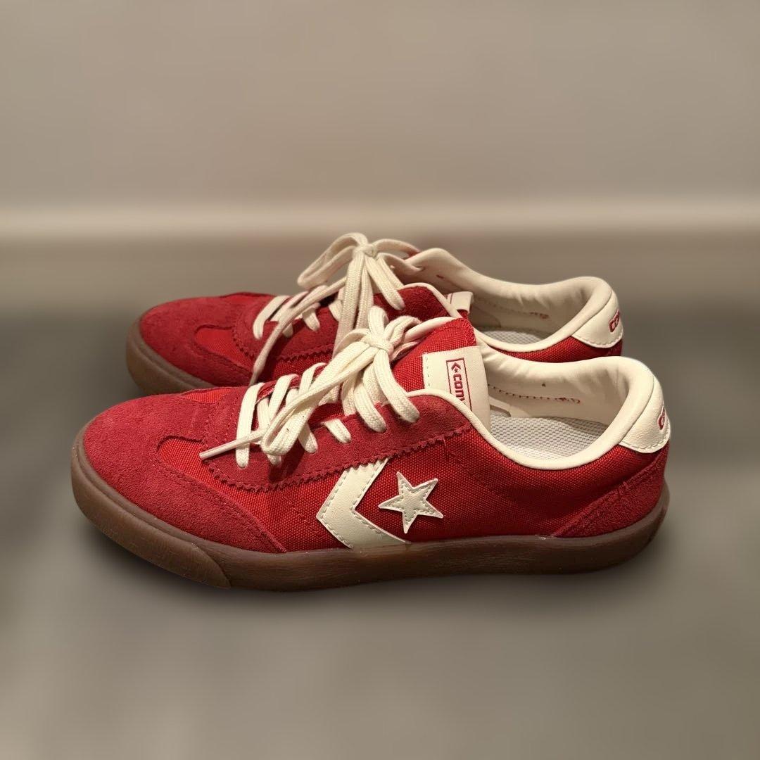 CONVERSE 1SE198 レッド スエード スニーカー