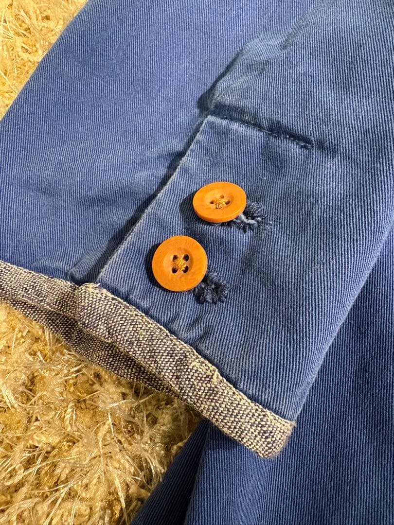 む*に様 visvim MIES COAT サイズ2 青