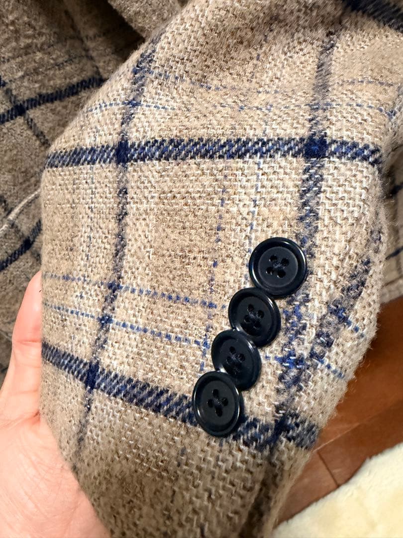 United Arrows ダブルジャケット ベージュ 46