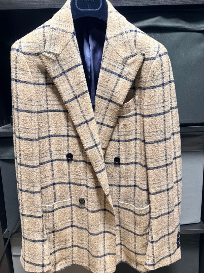 United Arrows ダブルジャケット ベージュ 46