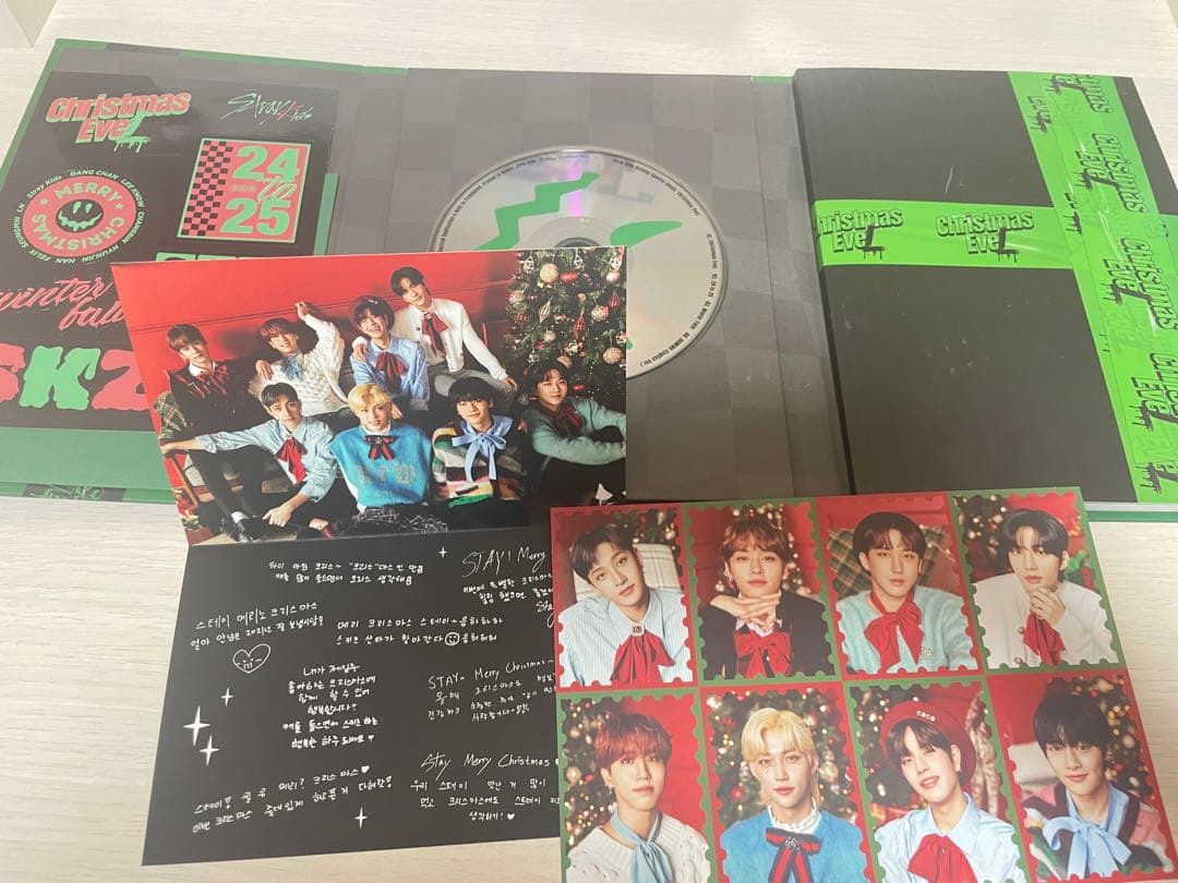 StrayKids アルバム Christmas EveL ハン トレカ
