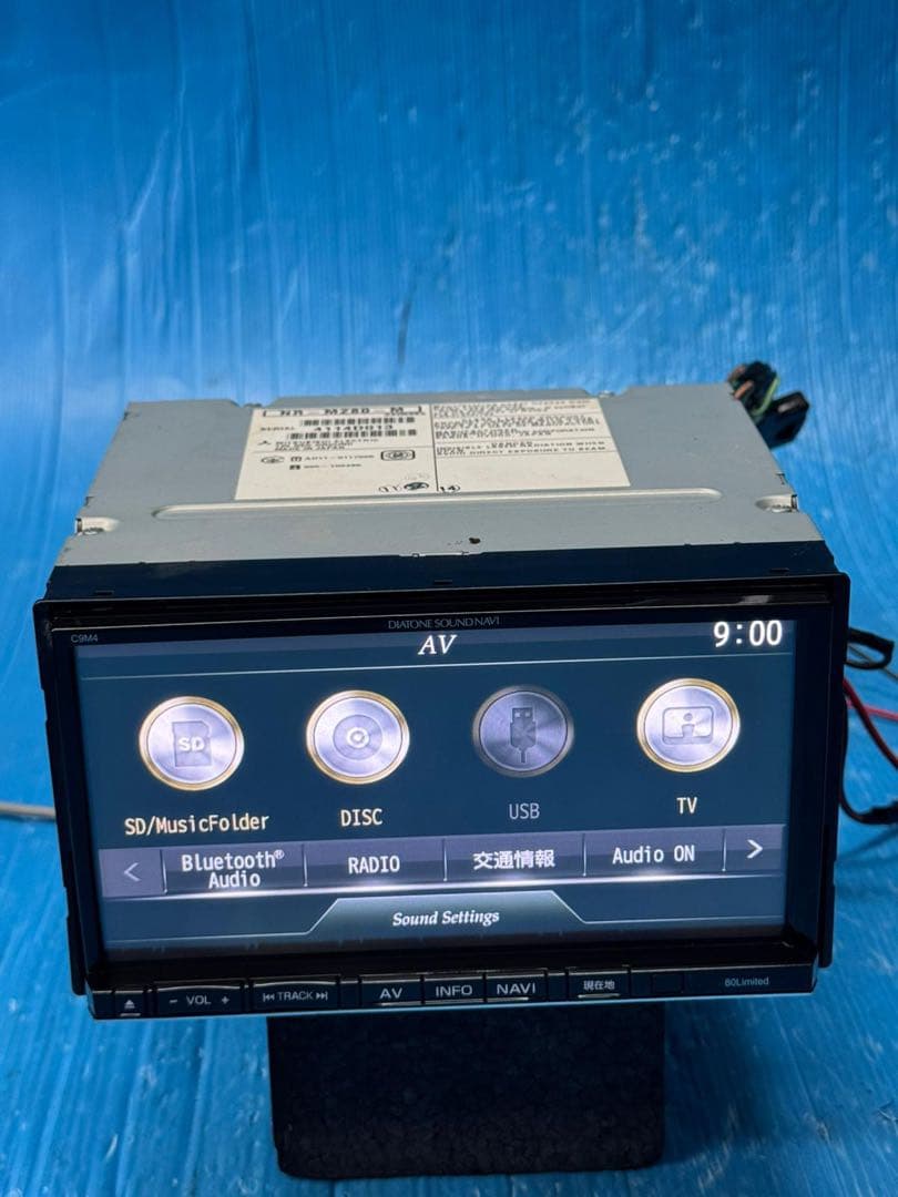 マツダ DIATONE ダイヤトーン サウンドナビ NR-MZ80-M