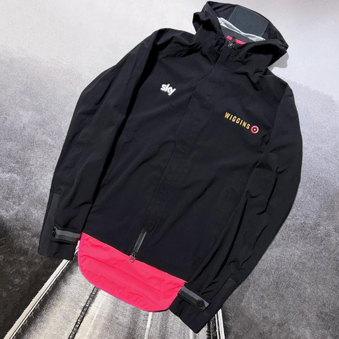 Rapha チームスカイ&ウィギンス フーデッド レイン ジャケット Sサイズ