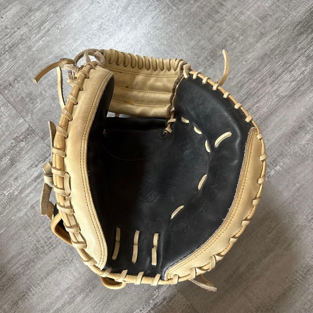 XANAXキャッチャーミット 黒/ベージュ